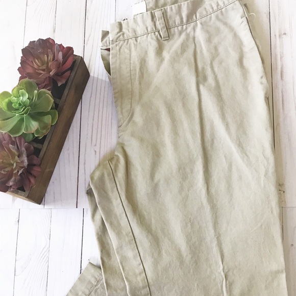 Perry Ellis Pants Perry Ellis Mens Flat Front Khaki Pants Poshmark